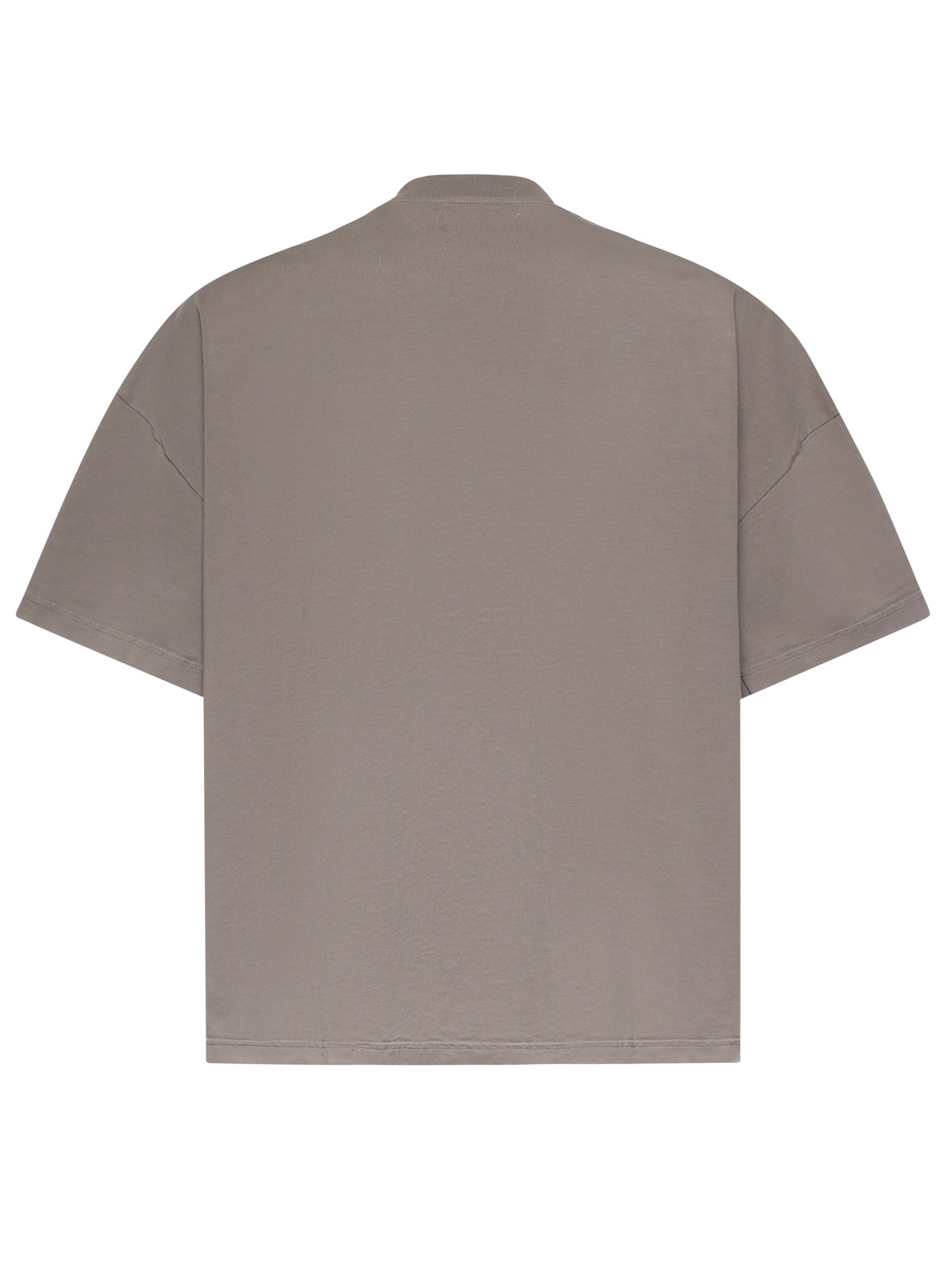 T-shirt in cotone con logo TS001001 BRUSHED NICKEL BONSAI 