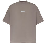 T-shirt in cotone con logo TS001001 BRUSHED NICKEL BONSAI 