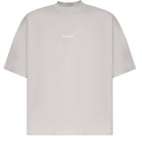 T-shirt in cotone con logo TS001001 GREY VIOLET BONSAI 