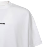 T-shirt in cotone con logo TS001001 WHT BONSAI 