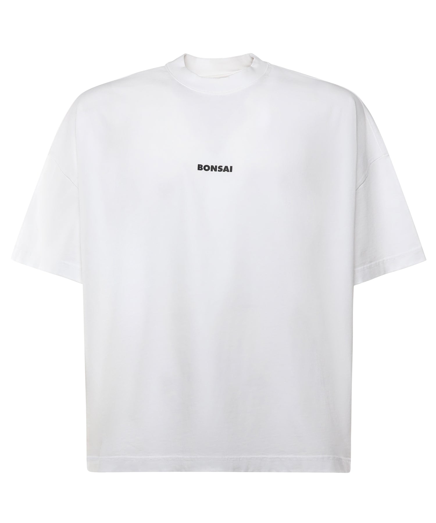 T-shirt in cotone con logo TS001001 WHT BONSAI 