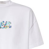 T-shirt in cotone con logo TS002004 WHT BONSAI 