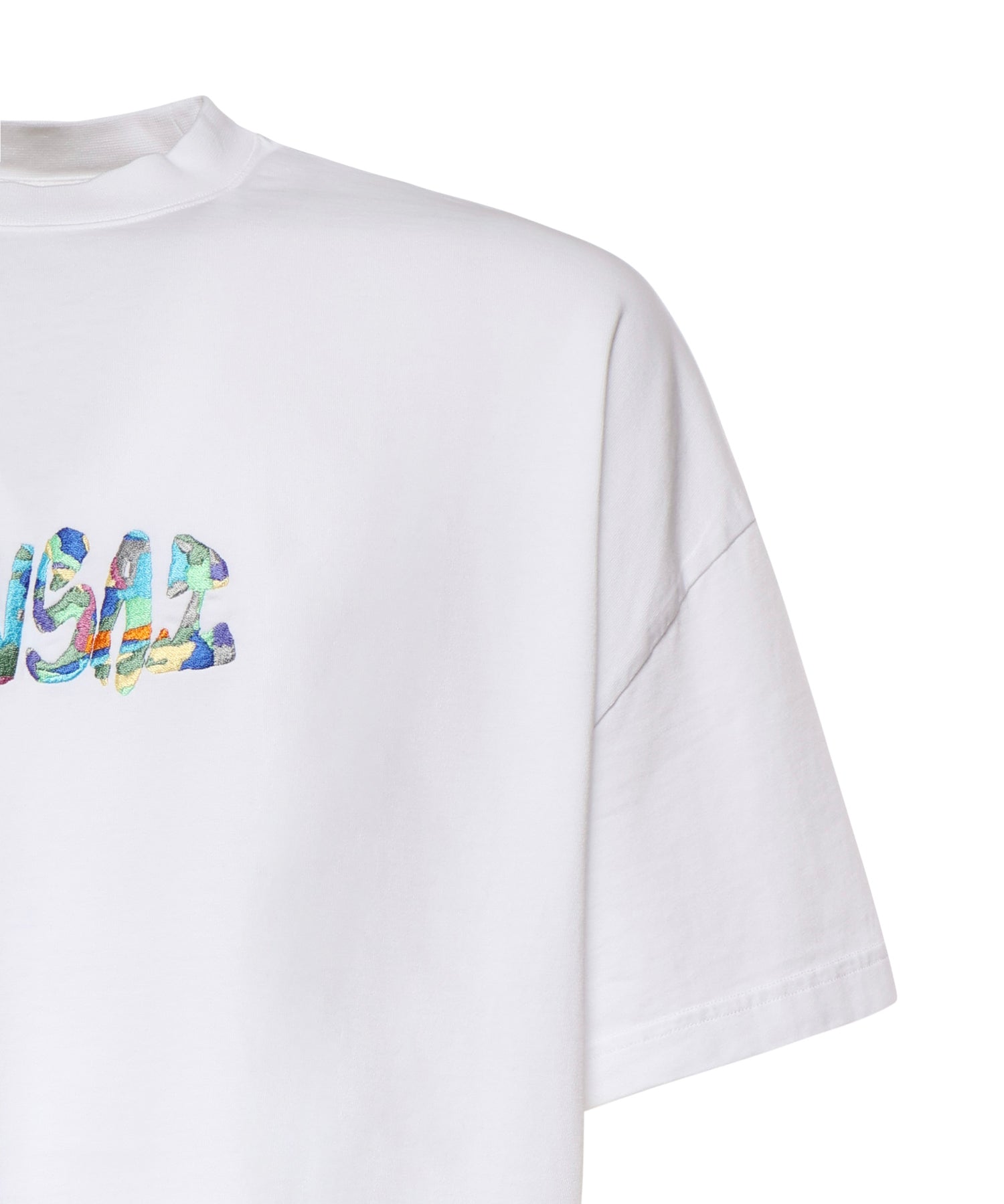 T-shirt in cotone con logo TS002004 WHT BONSAI 