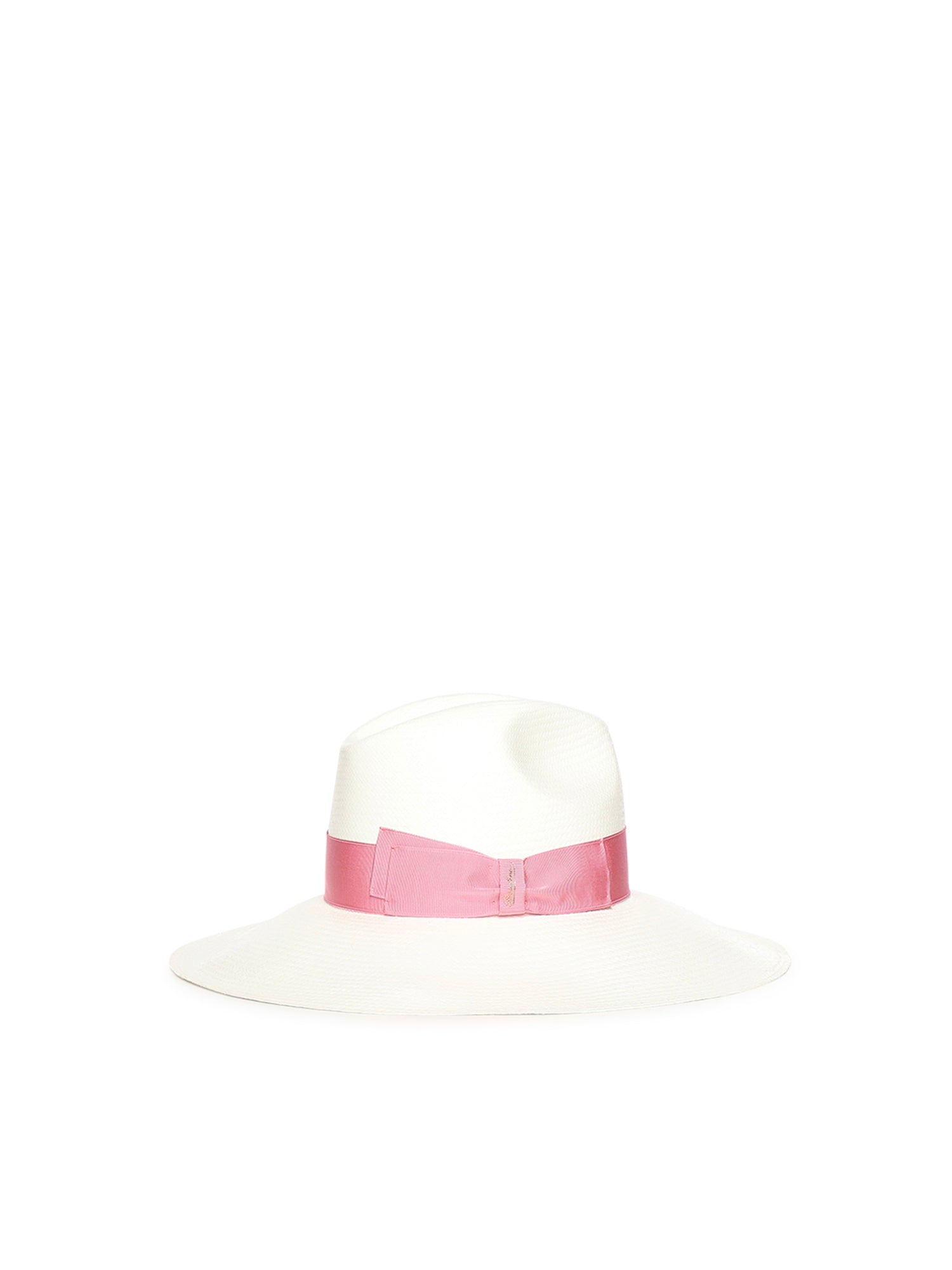 Cappello Sophie Panama con logo 232171 01A5 BORSALINO 