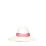 Cappello Sophie Panama con logo 232171 01A5 BORSALINO 