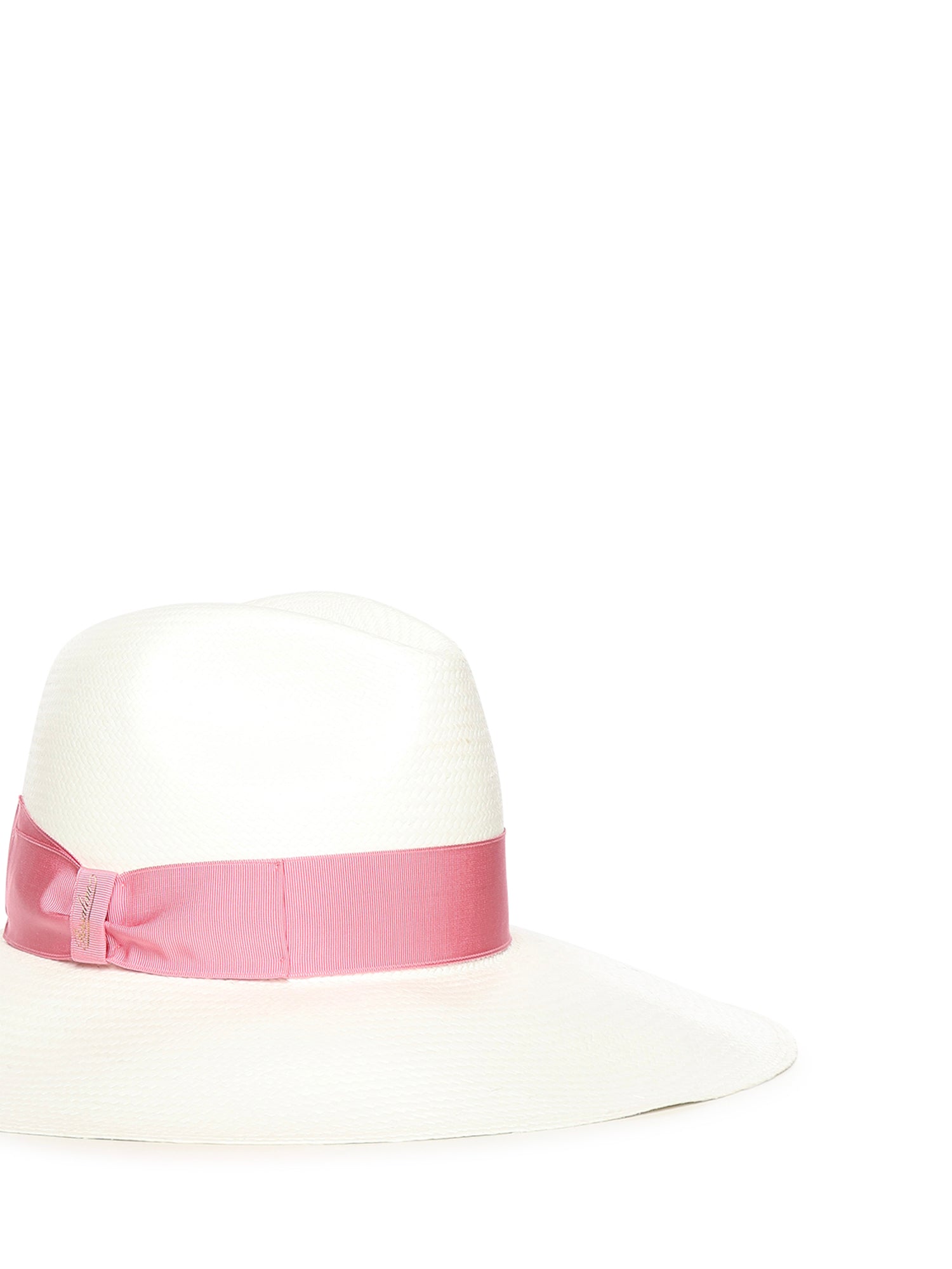Cappello Sophie Panama con logo 232171 01A5 BORSALINO 