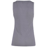Tank top con stampa ottica in viscosa 730445 V2PM04096 BOTTEGA VENETA 