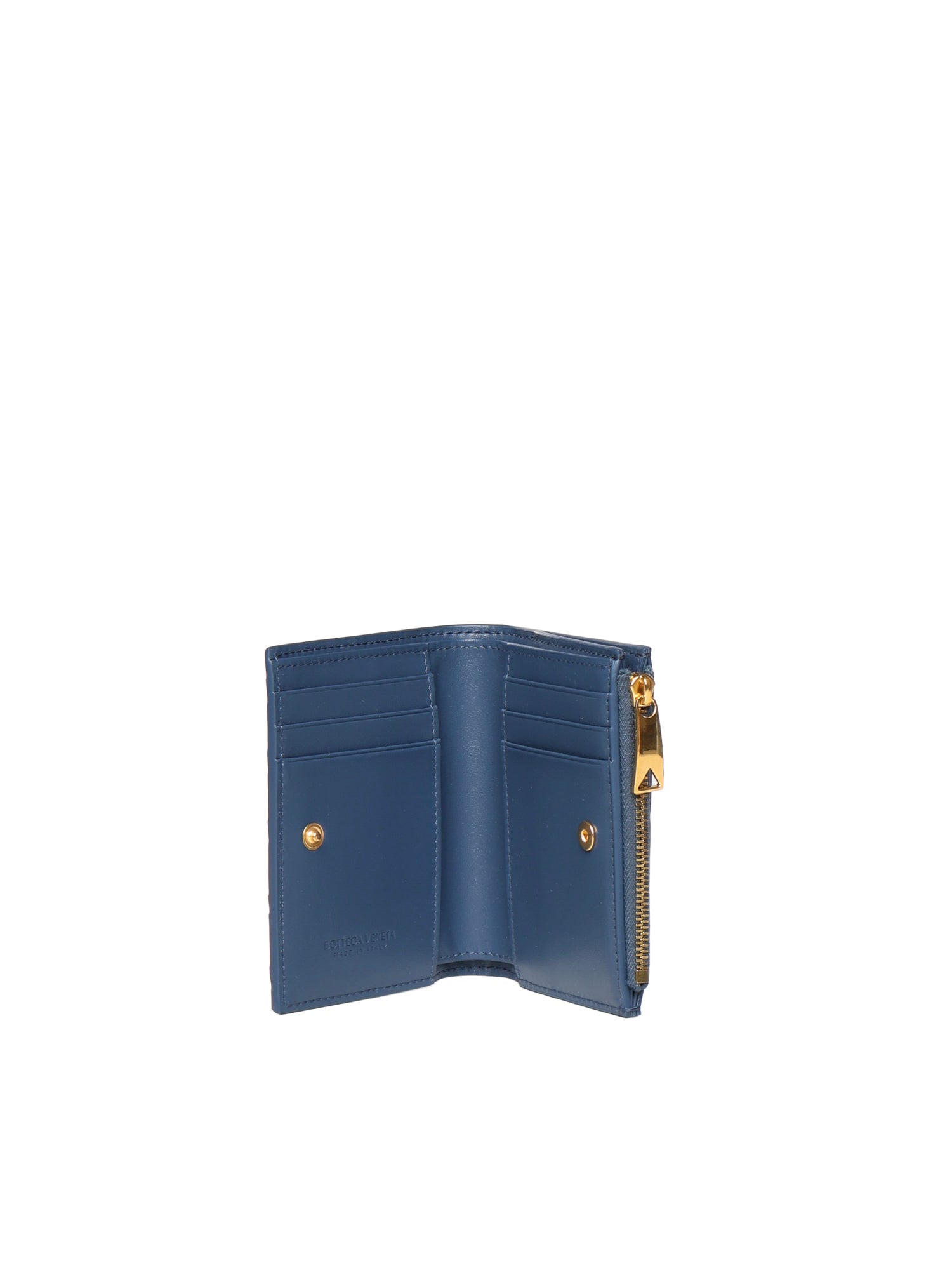 Portafoglio Intrecciato bi-fold piccolo 742330 VCPP34019 BOTTEGA VENETA 