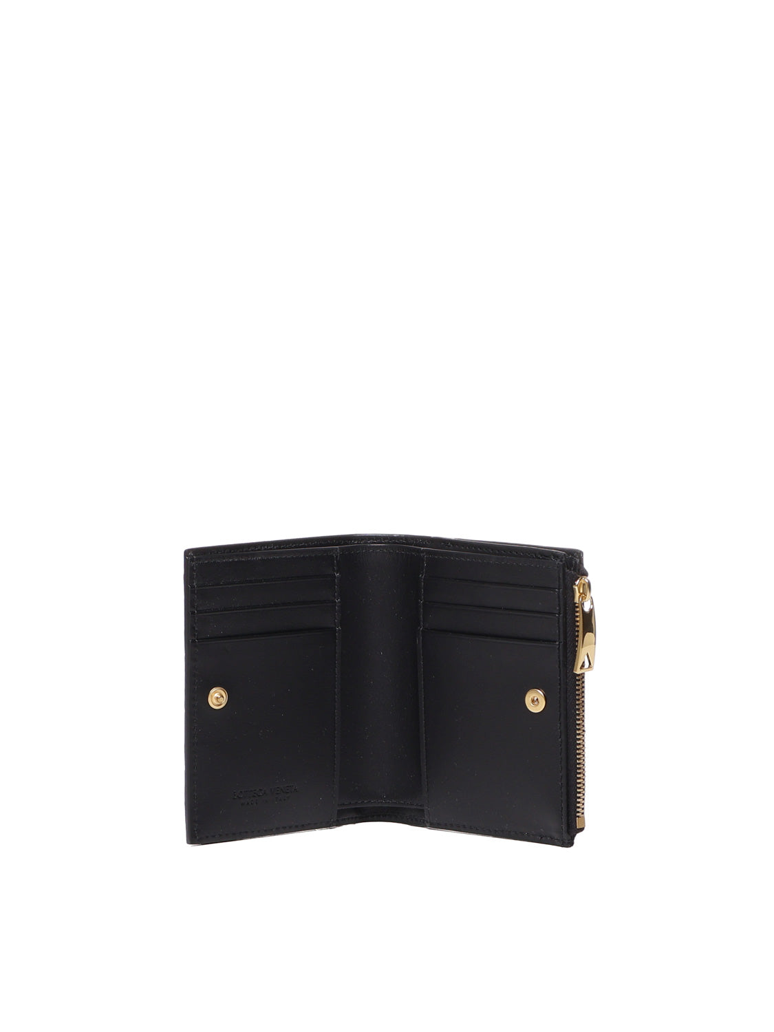 Portafoglio Intrecciato bi-fold piccolo in nappa 742330 VCPP38425 BOTTEGA VENETA 
