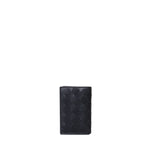 Porta carte Intrecciato in pelle con patta 749417 VCPQ48803 BOTTEGA VENETA 