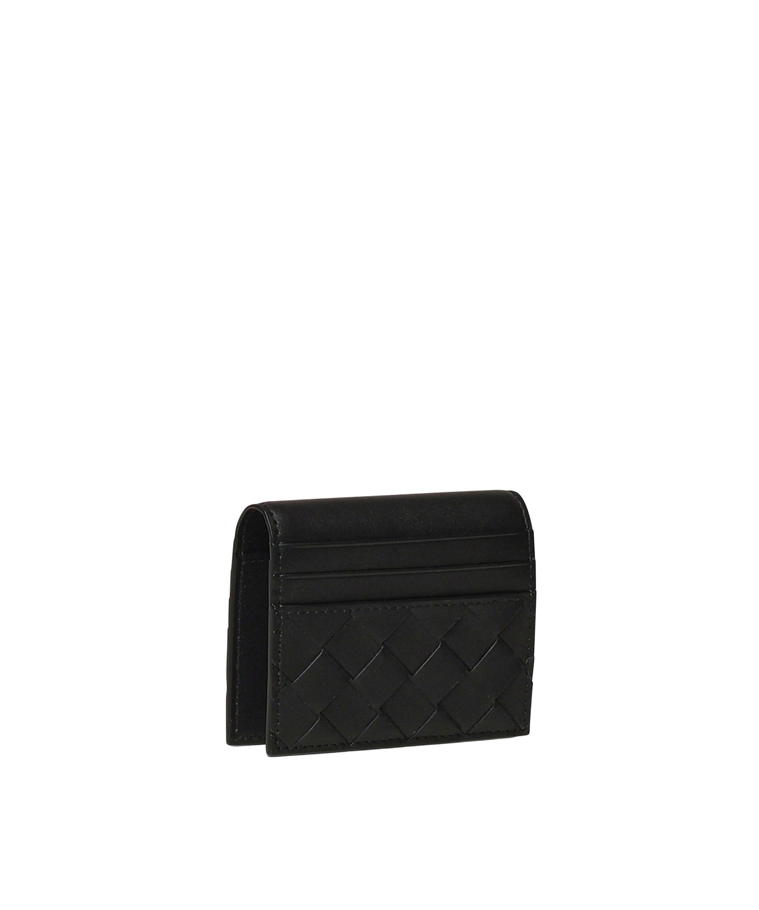 Portacarte Intrecciato in pelle<BR/> 793863 VCPQ31000 BOTTEGA VENETA 