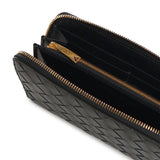 Portafoglio Intrecciato con zip 814674 VCPP28425 BOTTEGA VENETA 