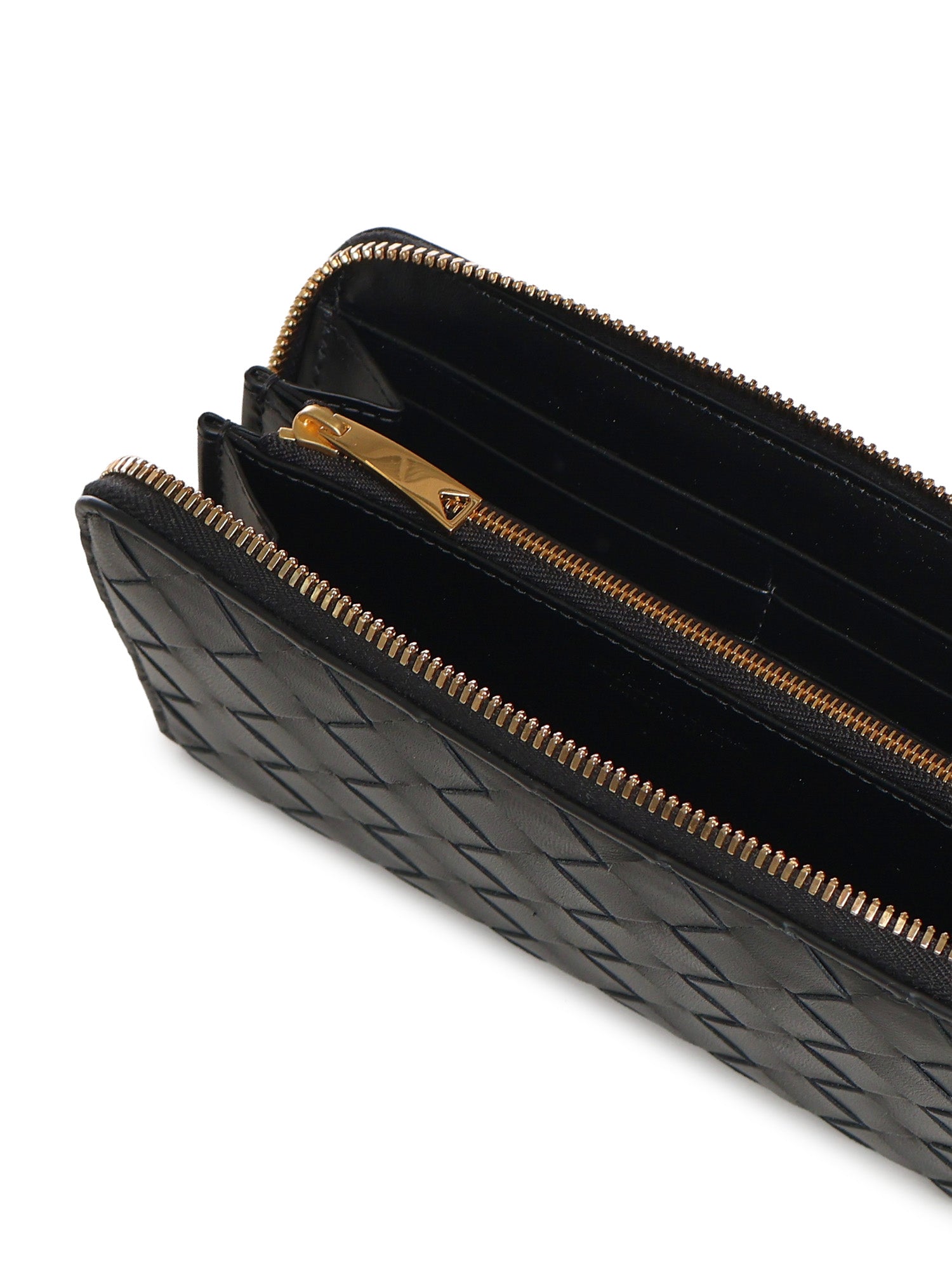Portafoglio Intrecciato con zip 814674 VCPP28425 BOTTEGA VENETA 