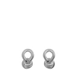 Orecchini a cerchio in argento 815944 V50708117 BOTTEGA VENETA 
