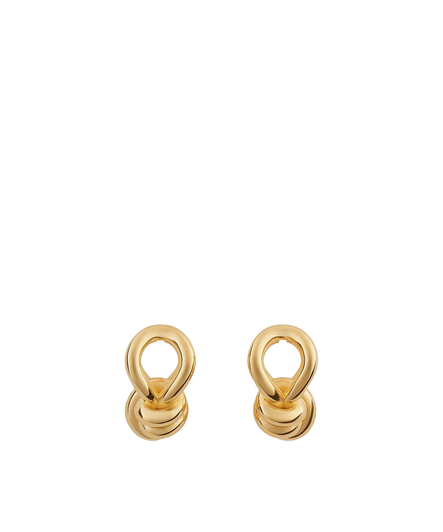 Orecchini Knot in argento 815944 VAHU08120 BOTTEGA VENETA 