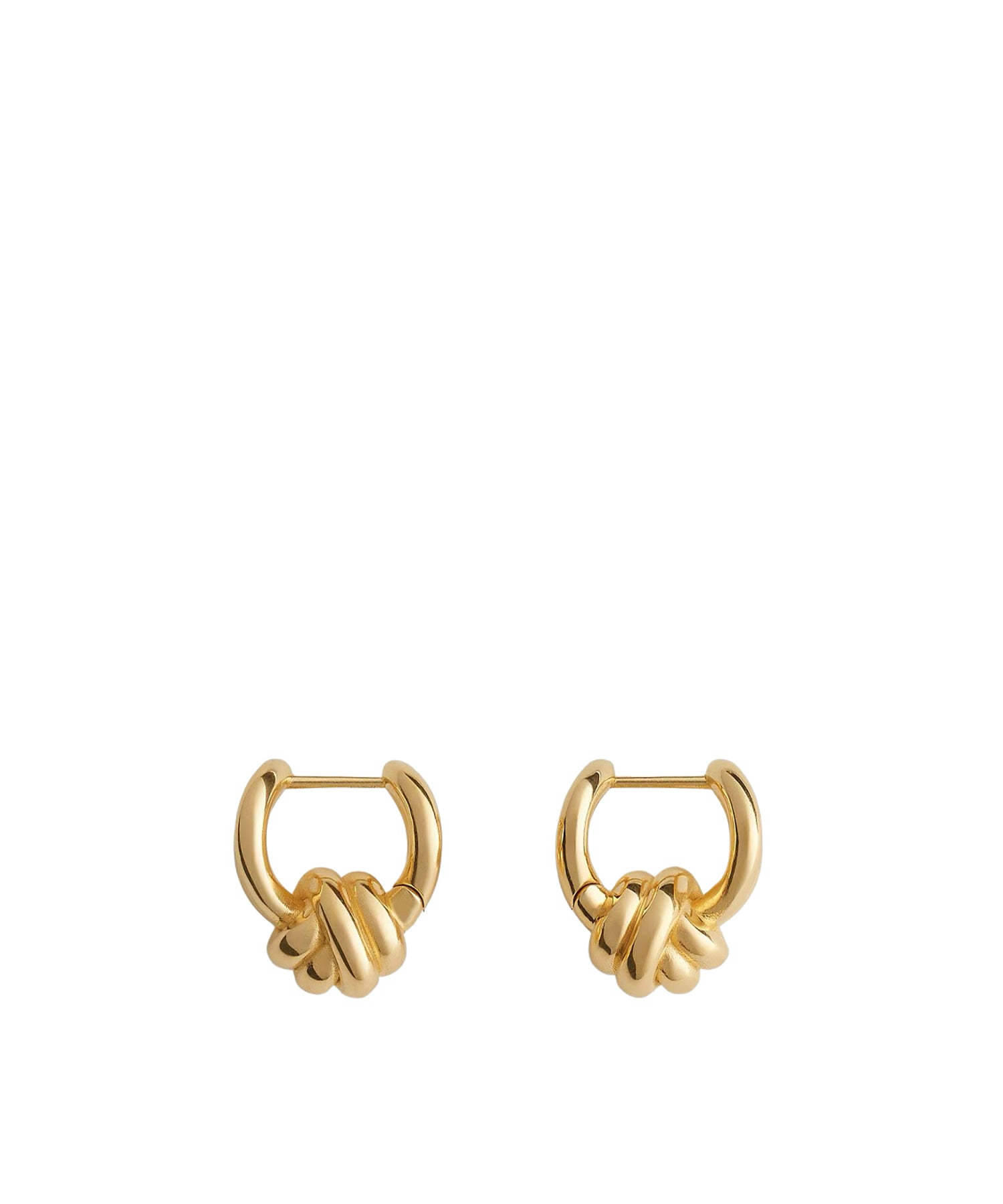 Orecchini Knot in argento 815944 VAHU08120 BOTTEGA VENETA 