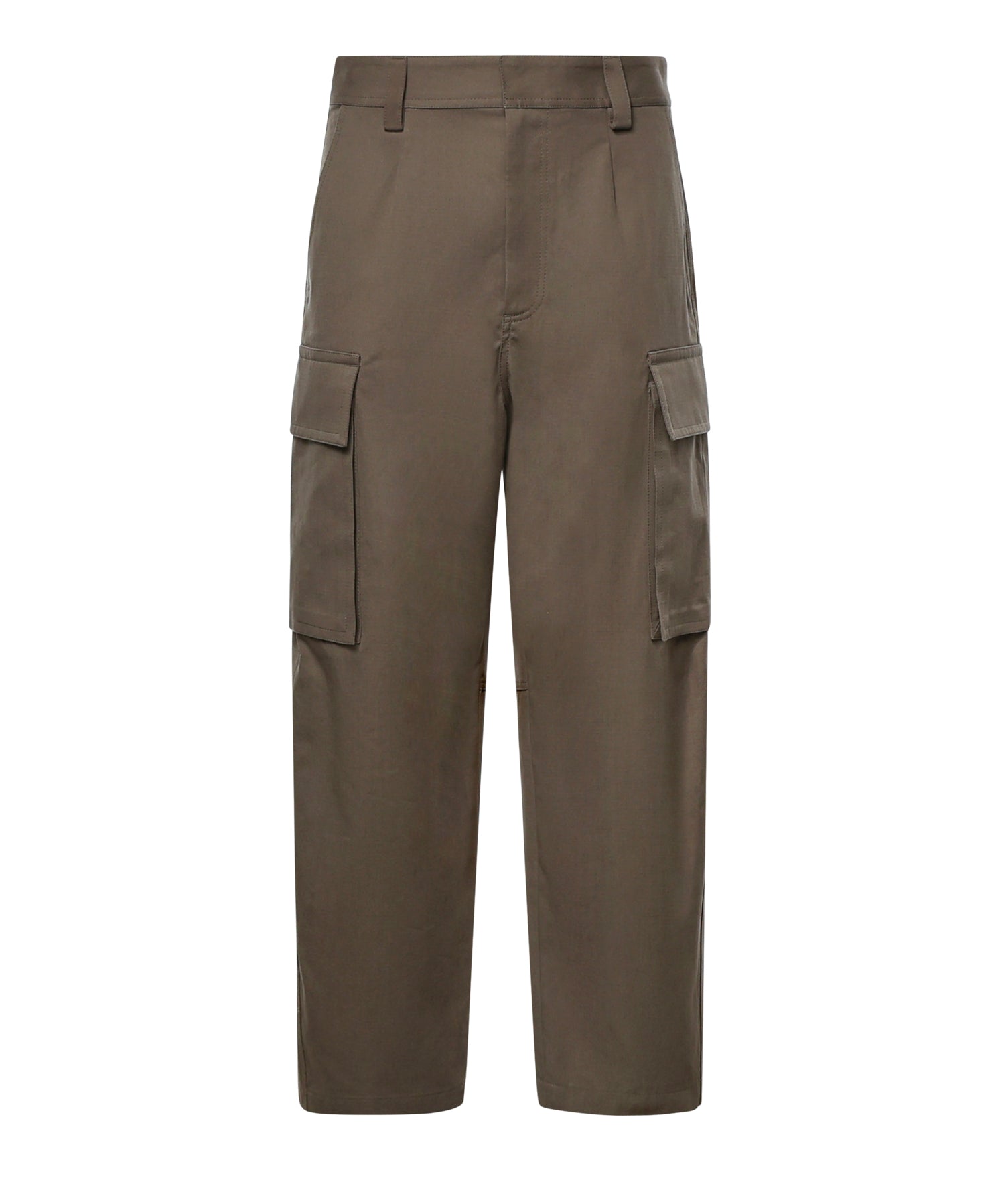 Pantaloni cargo in twill di cotone 830024 V5PB01796 BOTTEGA VENETA 