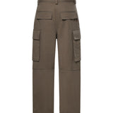 Pantaloni cargo in twill di cotone 830024 V5PB01796 BOTTEGA VENETA 