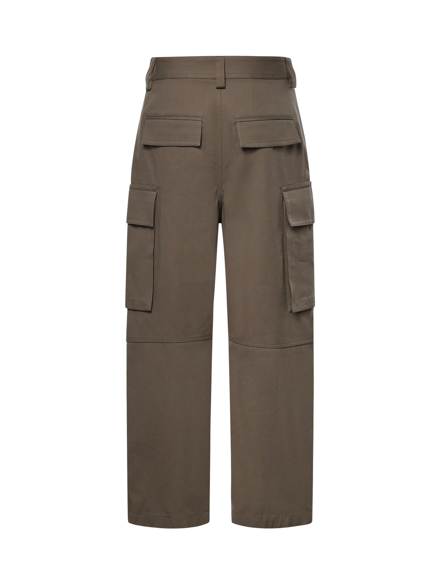 Pantaloni cargo in twill di cotone 830024 V5PB01796 BOTTEGA VENETA 