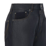 Jeans a gamba dritta in denim 831607 V5SN04245 BOTTEGA VENETA 