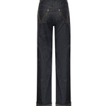 Jeans a gamba dritta in denim 831607 V5SN04245 BOTTEGA VENETA 