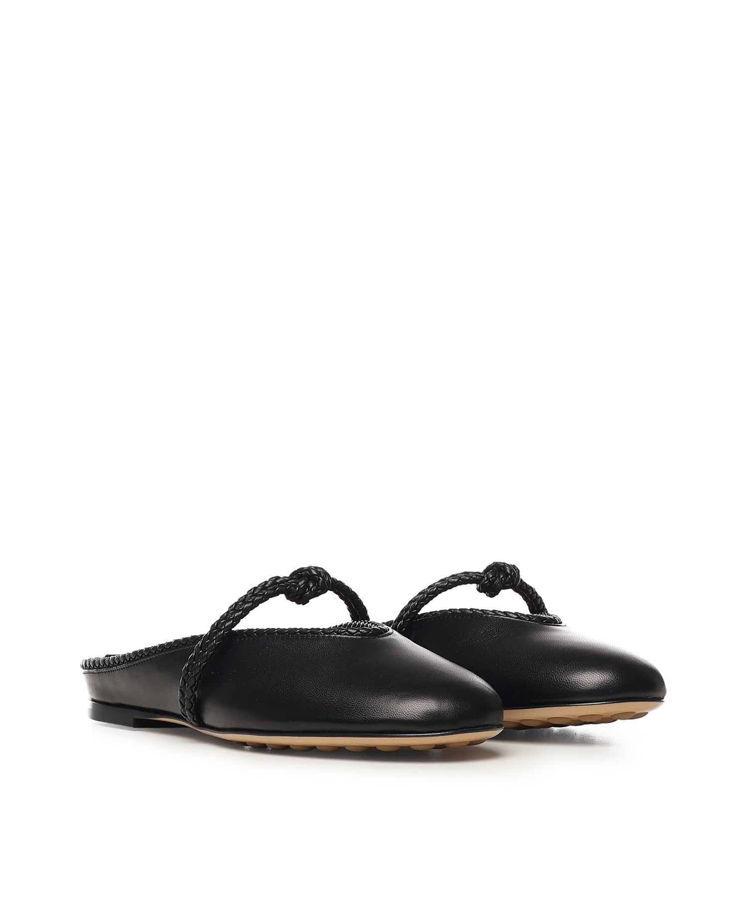 Mules Rosa in pelle 855863 VBSD01000 BOTTEGA VENETA 