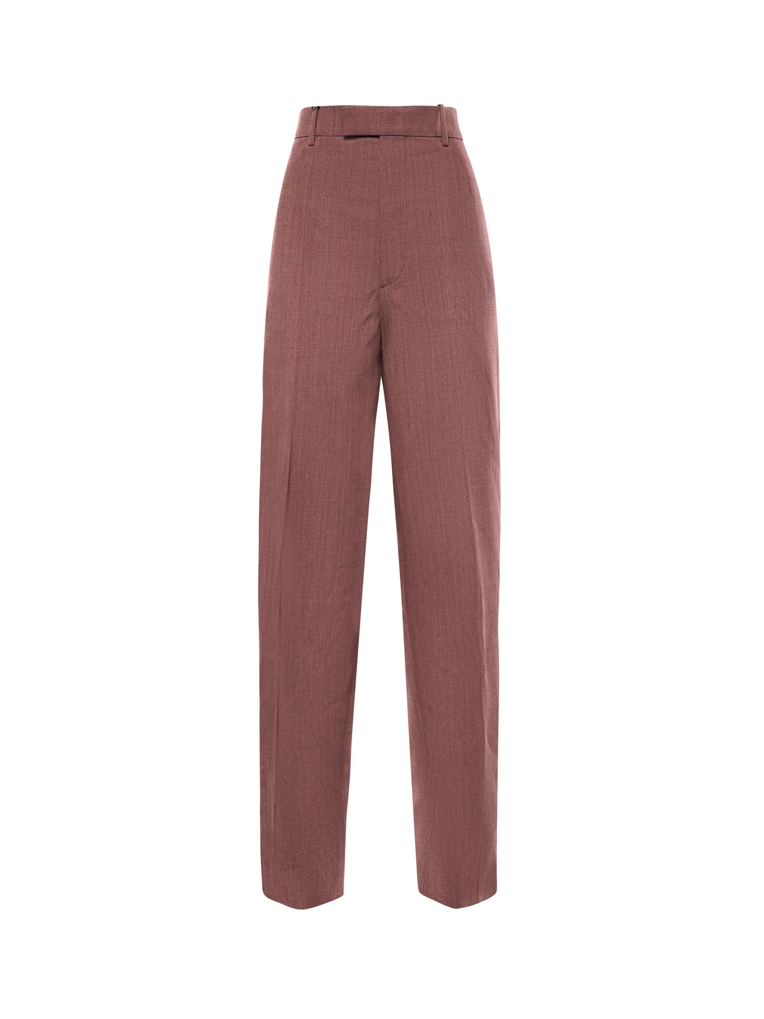 Pantaloni in lana e lino 856110 V6DL05117 BOTTEGA VENETA 