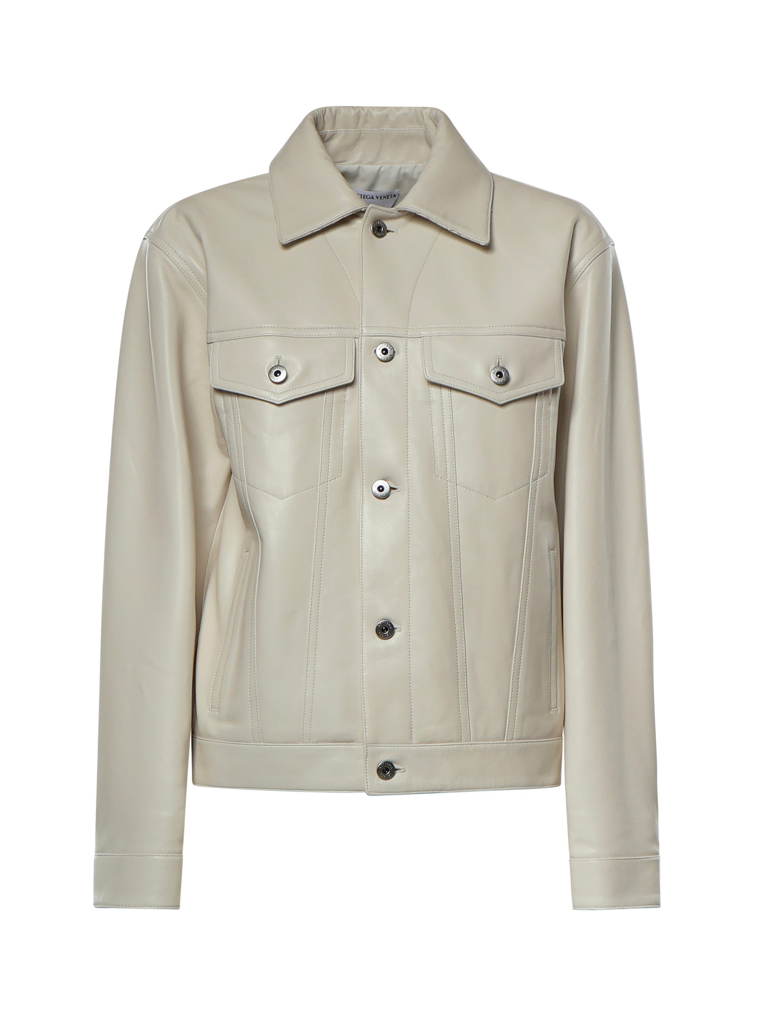 Giacca in pelle<BR/> 857932 V61D09107 BOTTEGA VENETA 
