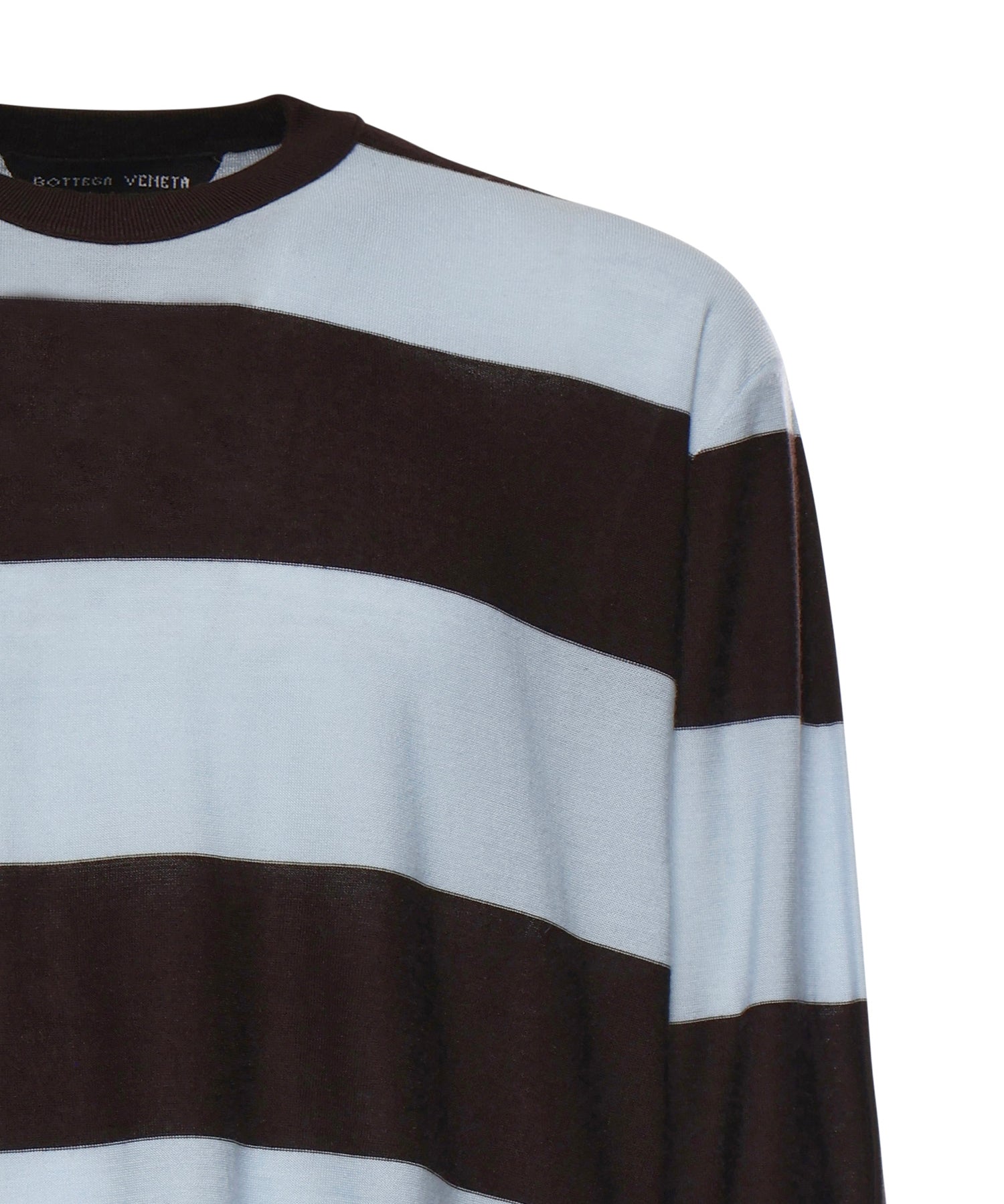 Maglia a righe in cashmere 861285 V4B702611 BOTTEGA VENETA 