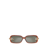 Occhiali da sole rettangolari Knot 861357 VBL802002 BOTTEGA VENETA 
