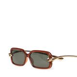 Occhiali da sole rettangolari Knot 861357 VBL802002 BOTTEGA VENETA 
