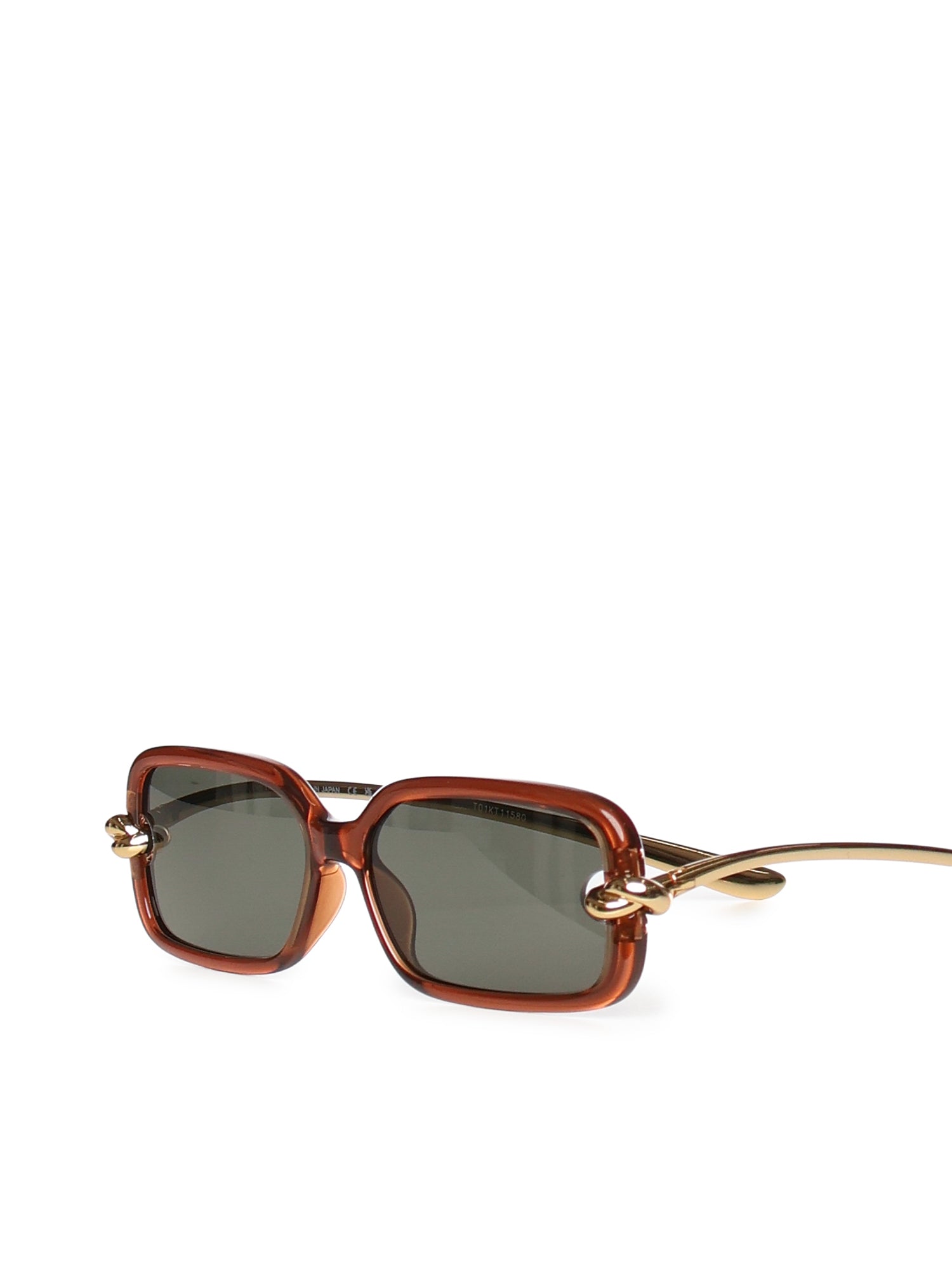 Occhiali da sole rettangolari Knot 861357 VBL802002 BOTTEGA VENETA 