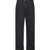 Jeans con risvolto in denim 861563 V69O01000 BOTTEGA VENETA 
