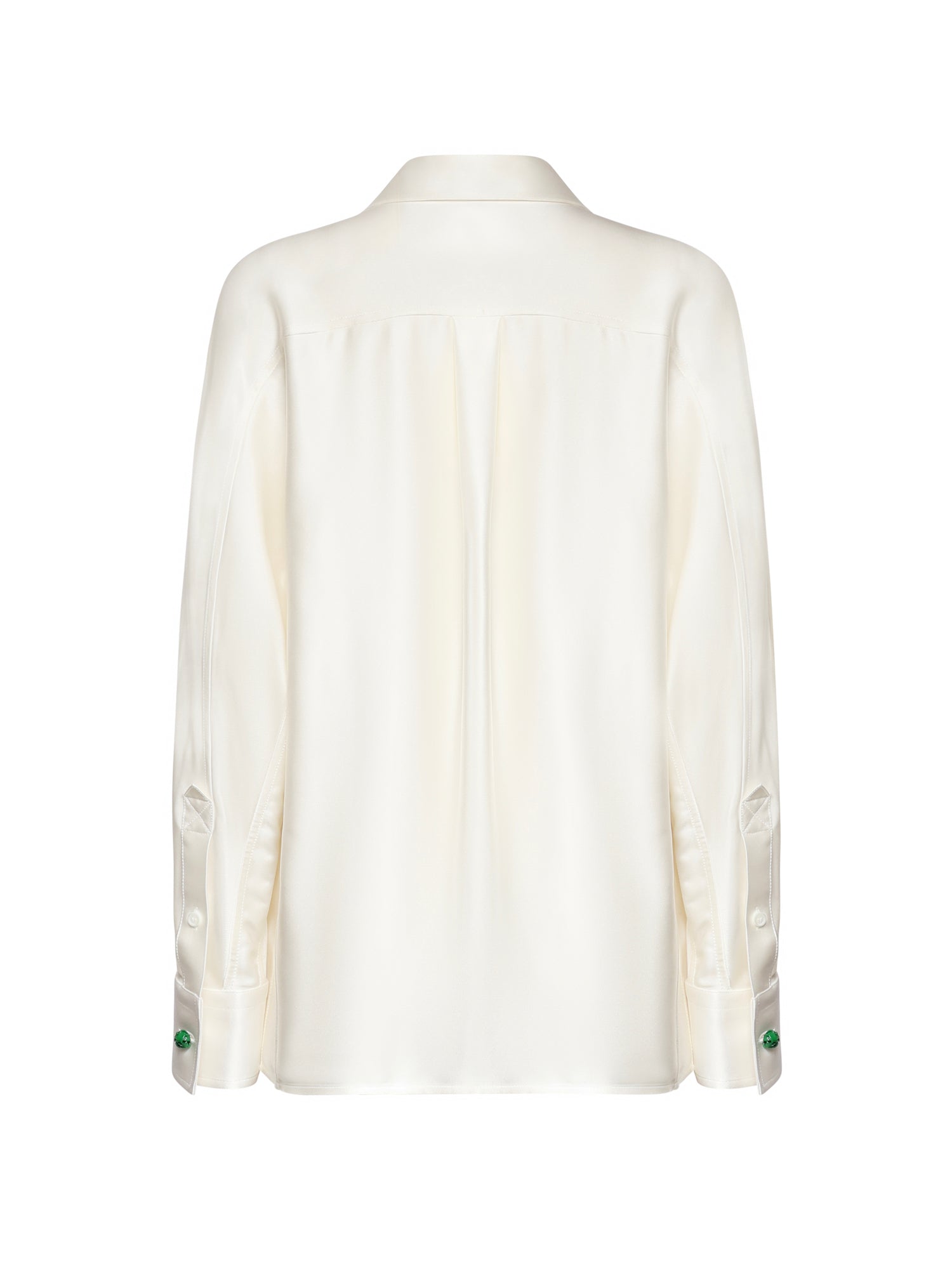 Camicia in satin di seta fluida 862348 V6H109071 BOTTEGA VENETA 