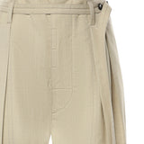 Pantaloni in cotone e lana leggera 866704 V6DG02159 BOTTEGA VENETA 
