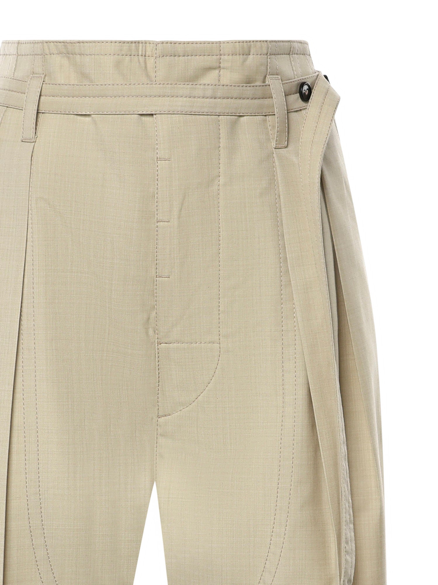 Pantaloni in cotone e lana leggera 866704 V6DG02159 BOTTEGA VENETA 