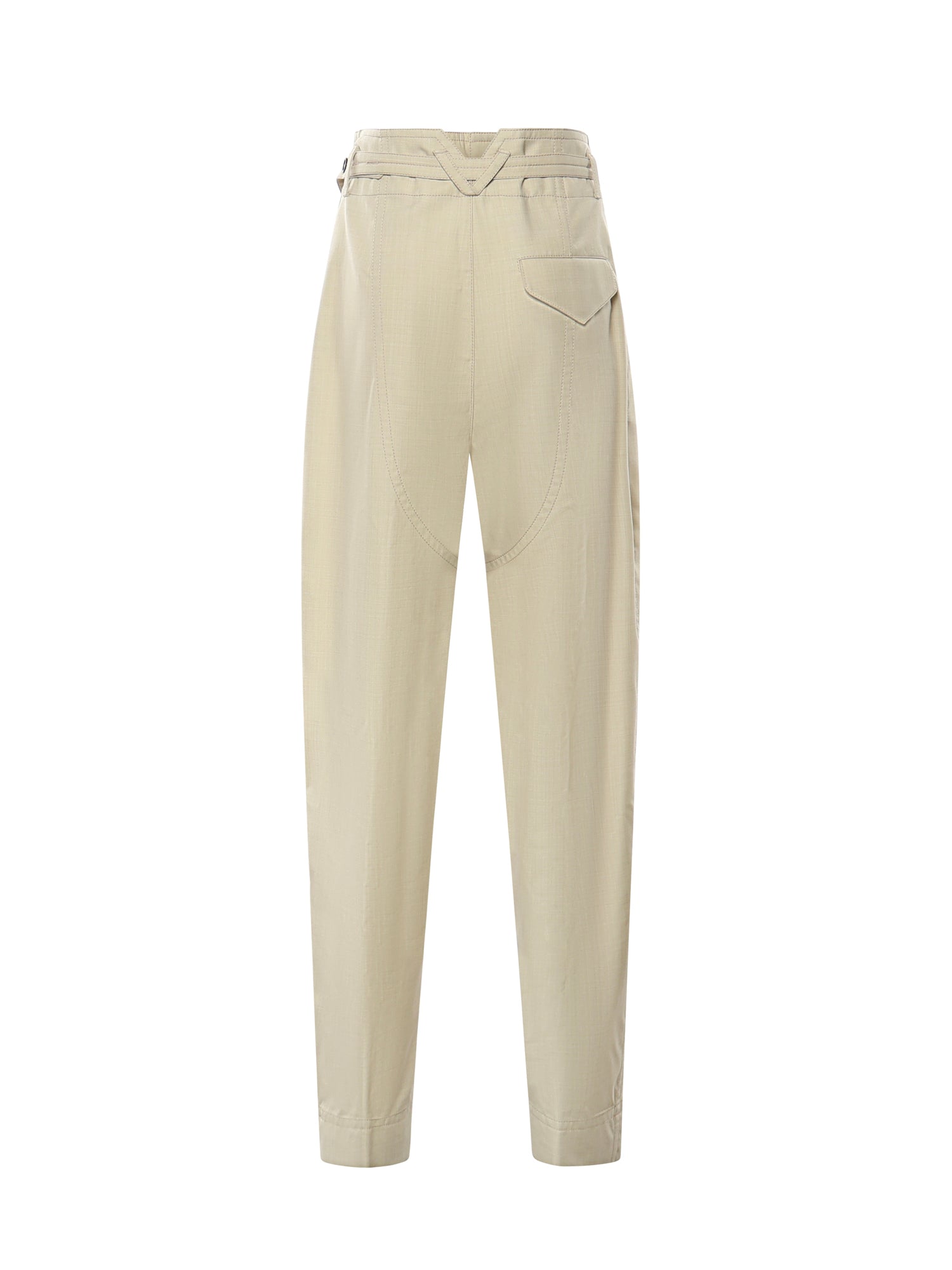 Pantaloni in cotone e lana leggera 866704 V6DG02159 BOTTEGA VENETA 