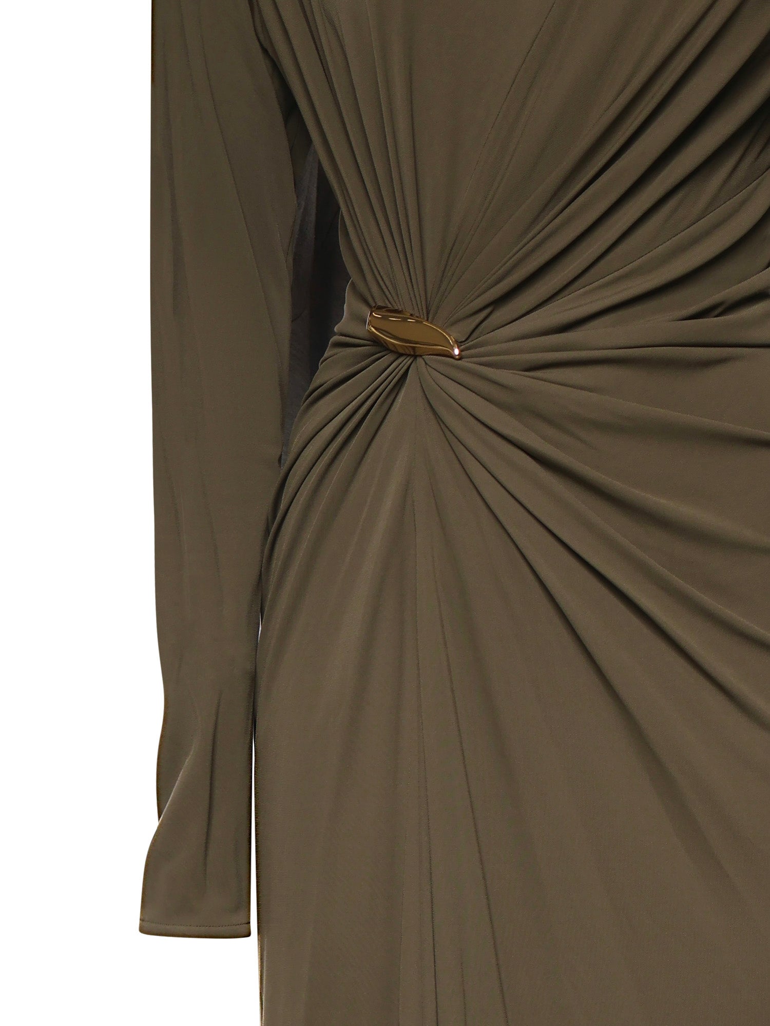 Abito in jersey di viscosa crêpe 867623 V4YX03749 BOTTEGA VENETA 