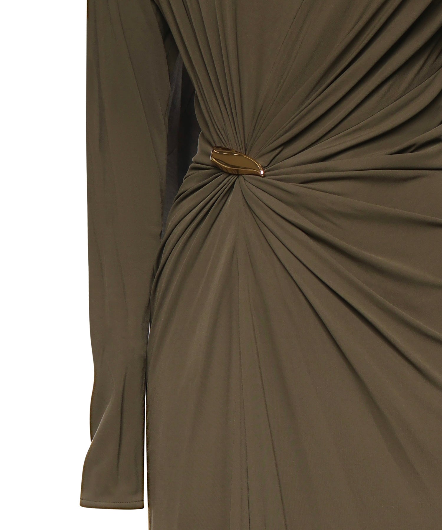 Abito in jersey di viscosa crêpe 867623 V4YX03749 BOTTEGA VENETA 