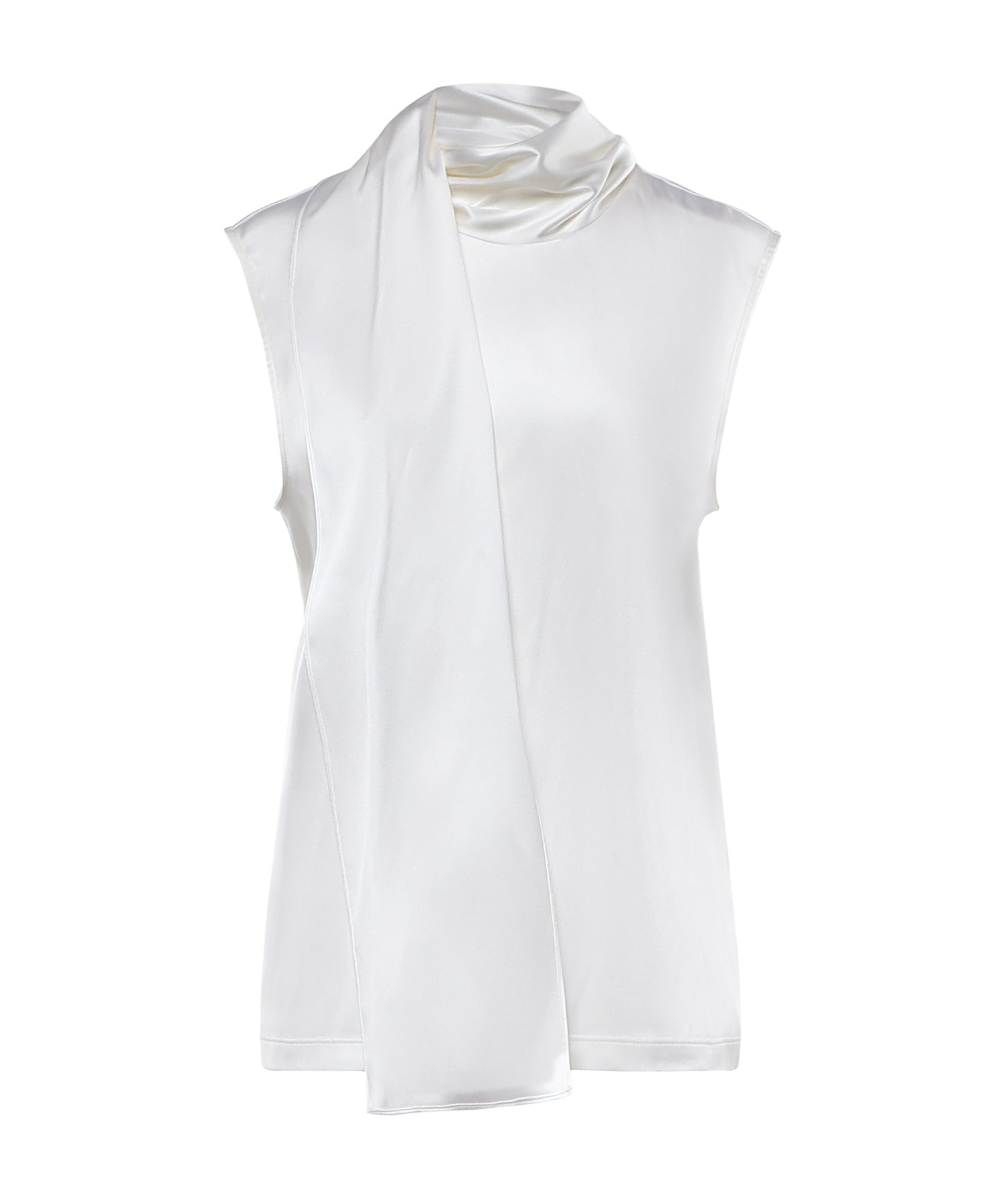 Top in satin di seta 871259 V6KR09000 BOTTEGA VENETA 