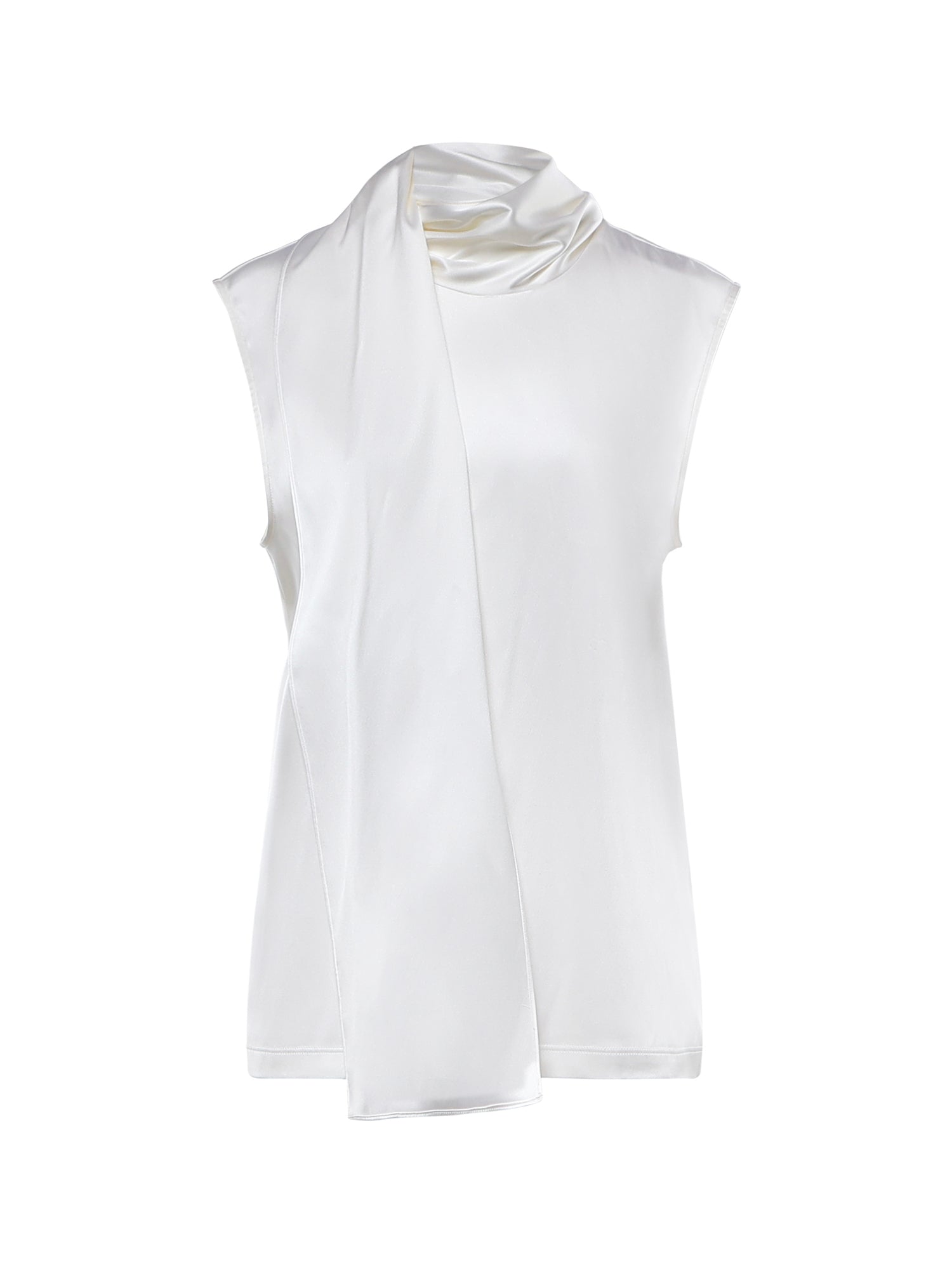 Top in satin di seta 871259 V6KR09000 BOTTEGA VENETA 