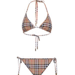 Bikini a triangolo Check 8009008 A5145 BURBERRY 
