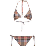 Bikini a triangolo Check 8009008 A5145 BURBERRY 