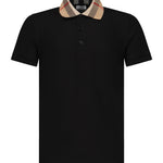 Polo Check in cotone 8071620 A1189 BURBERRY 