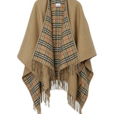 Stola reversibile in lana Check 8071673 A7026 BURBERRY 