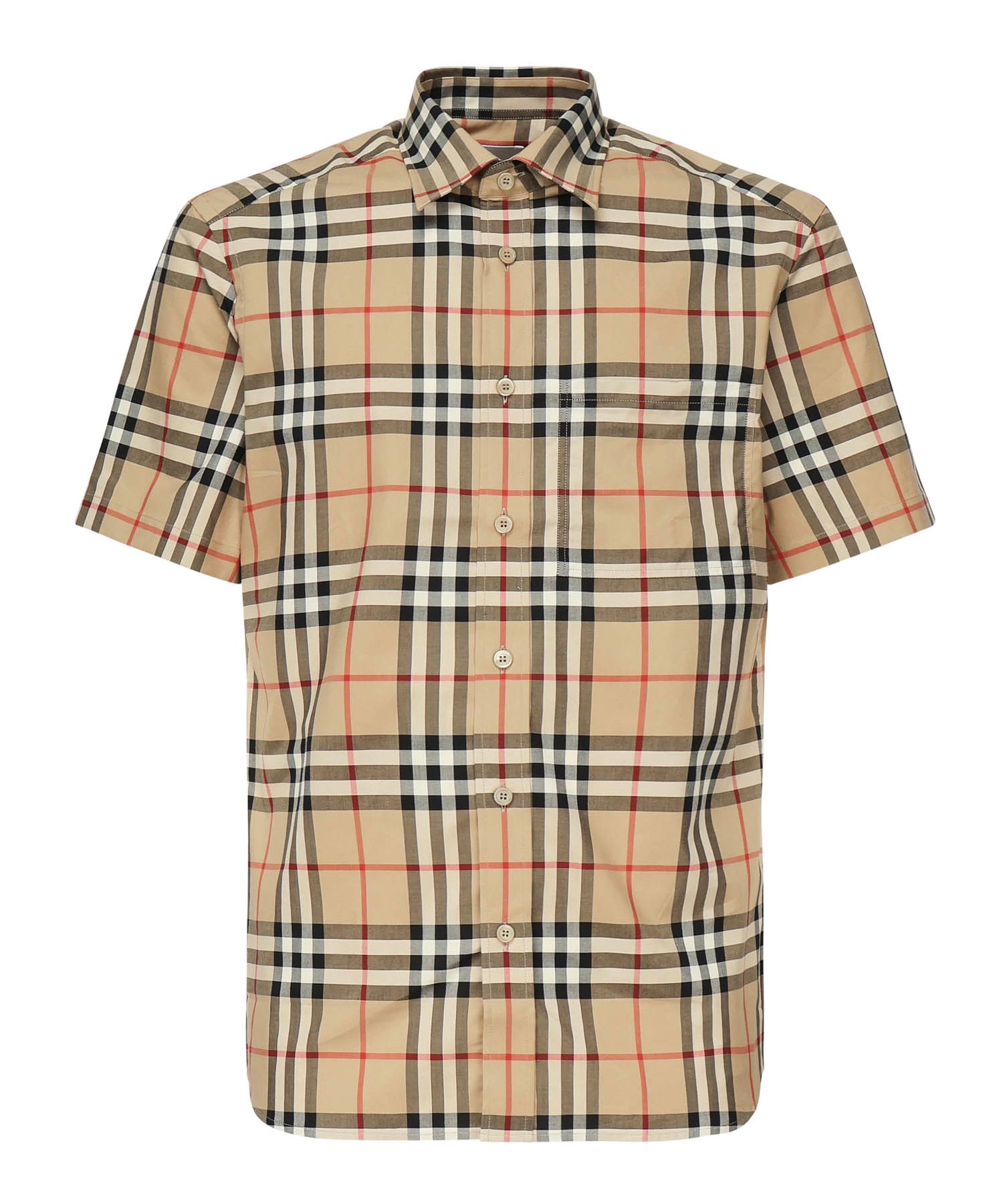 Camicia Check in cotone 8079587 A7028 BURBERRY 