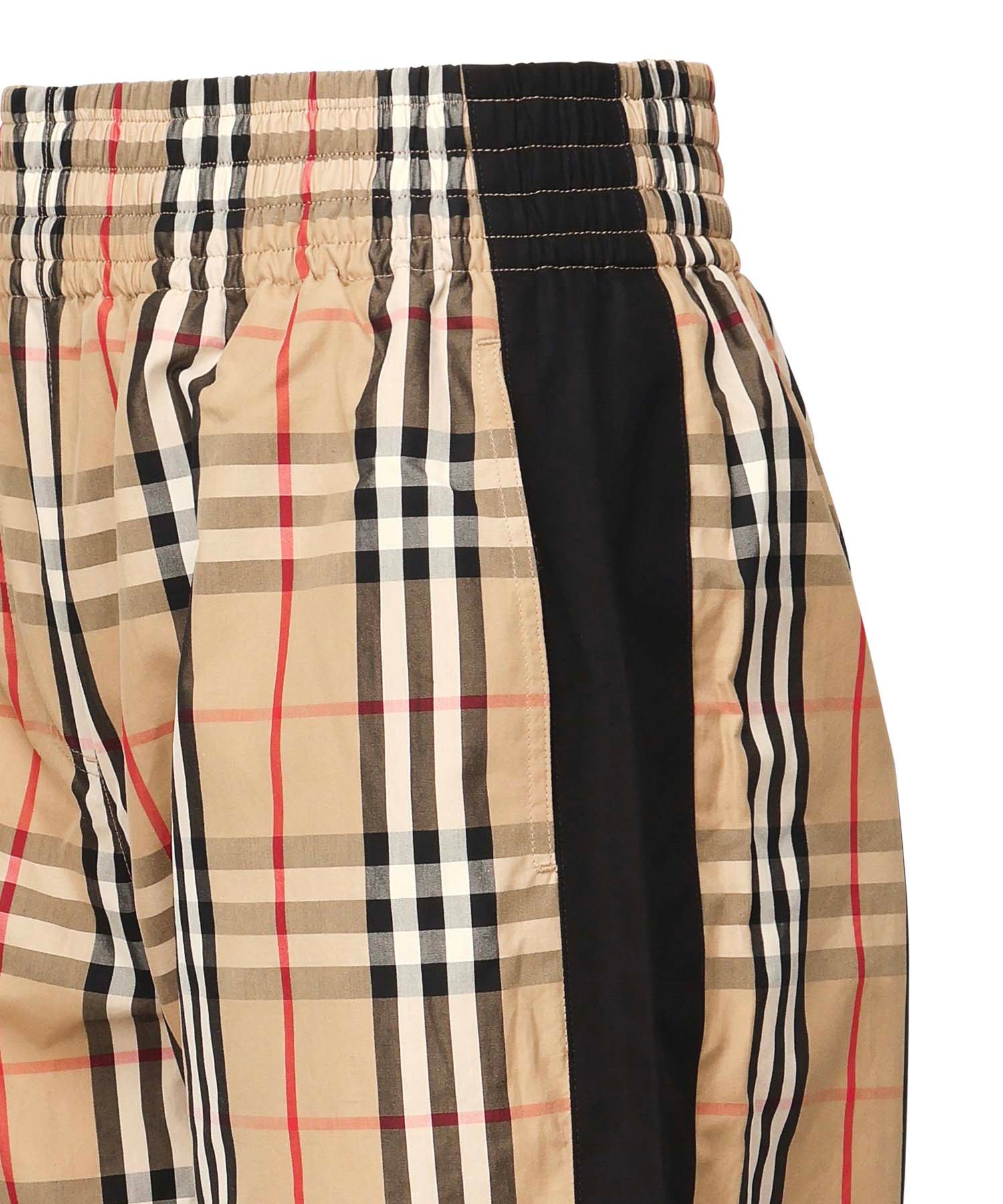 Pantaloni in cotone Check 8111874 A7028 BURBERRY 