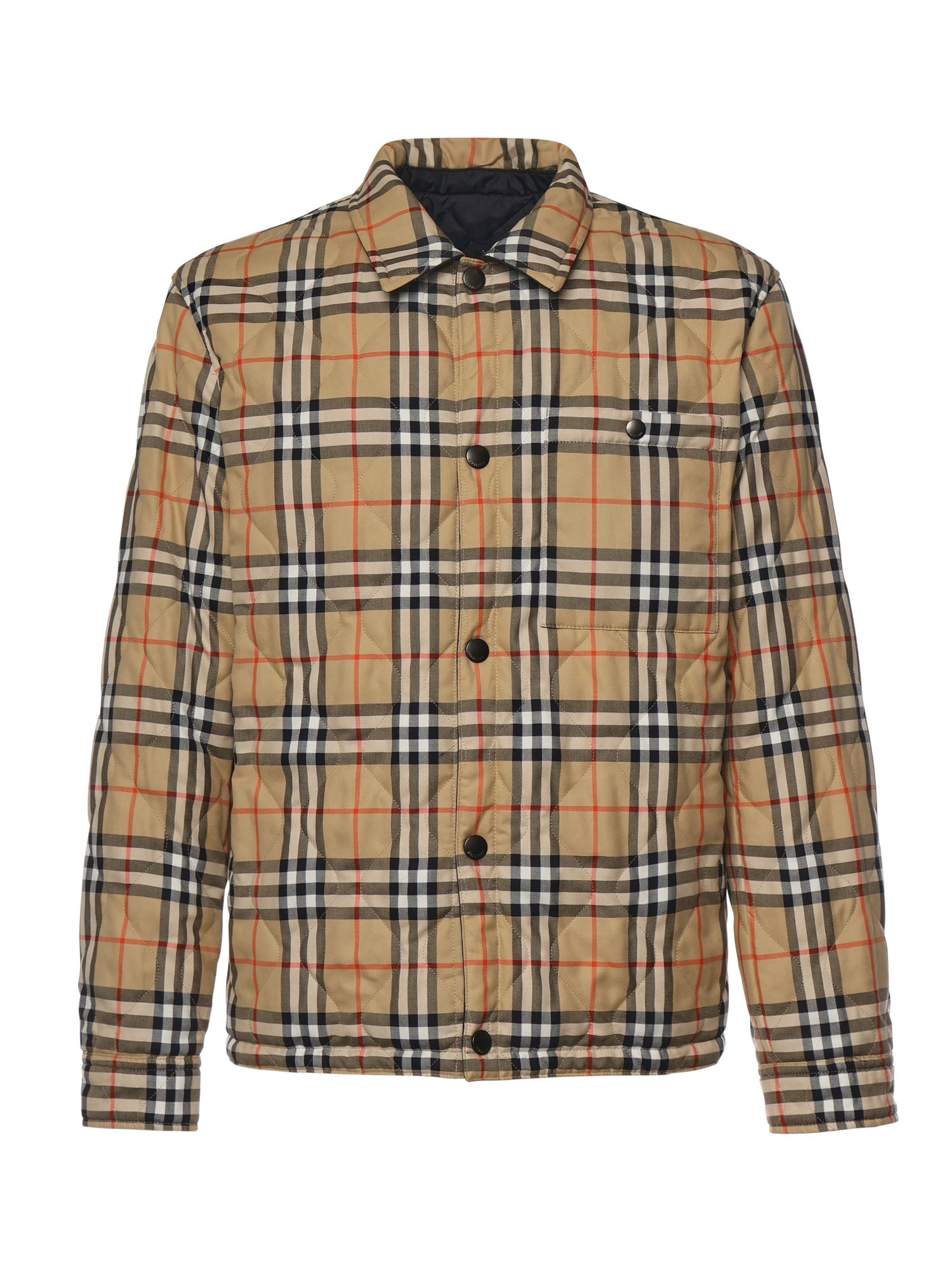 Camicione reversibile in nylon trapuntato 8115788 A1189 BURBERRY 