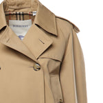 Giacca trench cropped in gabardine 8115792 A1366 BURBERRY 