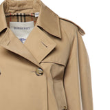 Giacca trench cropped in gabardine 8115792 A1366 BURBERRY 